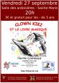 Spectacle pour enfants - Clown Kiki et le livre magique