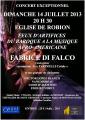 CONCERT du 14 Juillet avec Fabrice DI FALCO