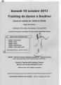 Journée training de danse le 19 octobre 2013 à Soubise
