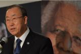 Remerciement au Secrétaire Général de l'ONU pour le Discours rendu en hommage à Nelson Mandela