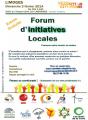 FORUM D' INITIATIVES LOCALES 