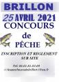 Concours de pêche individuel reporté au DIMANCHE 25  AVRIL 2021 - COMPLET -