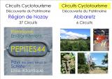 PEPITES44 présente 37 Circuits de randonnée à vélo dans la région de Nozay