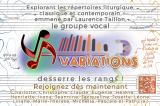 Le groupe vocal Variations ouvre grand les bras