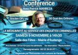 La médiumnité au service des enquêtes criminelles par Patrick MANREZA, ancien OPJ