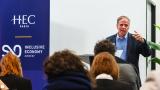 FORMER U.S. POLITICIAN DELIVERS IMPASSIONED HUMAN RIGHTS MESSAGE TO HEC STUDENTS