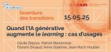 Quand l’IA générative augmente le Learning : cas d’usages
