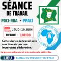 France en Côte d'Ivoire: Politique Séance de Travail du PPACI- PDCI-RDA 
