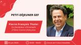 Petit déjeuner GEF avec Pierre-François Thaler, co-fondateur d'EcoVadis (27ème licorne française)