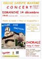 CONCERT CHORALE: CHANTS teintés NOËL, GOSPEL, SWING