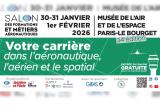 L’ENAC au Salon des Formations et Métiers Aéronautiques 2026 au Musée de l’Air et de l’Espace