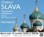 concert de polyphonies orthodoxes par le choeur SLAVA