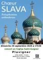 concert de polyphonies orthodoxes par le choeur SLAVA