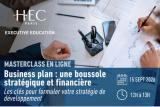 Masterclass - Business plan : une boussole stratégique et financière