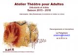 Atelier Théâtre Adultes Saison 2015-2016