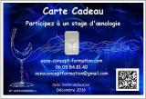 OFFREZ DES STAGES D'OENOLOGIE