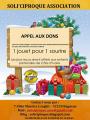 GRANDE RECOLTE DE JOUETS Projet solidarité Internationale