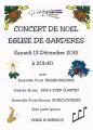 CONCERT DE NOËL A GARDÈRES (65320)