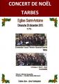 CONCERT DE NOEL - EGLISE ST ANTOINE, à Tarbes, à 17h