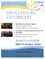 CONCERT DE DEUX CHOEURS A TARBES - EGLISE ST ANTOINE