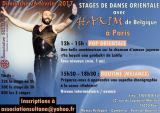 2 stages de danse orientale avec HAKIM (Belgique/Tunisie) à Paris le 26 février 2017