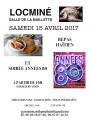 REPAS HAITIEN ET SOIREE ANNEE 80