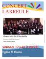 CONCERT EN L'EGLISE DE LARREULE - 17 juin à 20h30