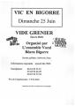 VIDE GRENIER