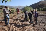 Création d'une piste avec les habitants pour désenclaver un hameau d'altitude au Maroc