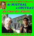 Claude Camous raconte de Mistral à Cocteau, au cœur des Alpilles…
