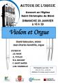 Concert Violon et Orgue
