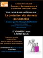 Conférence la protection des données personnelles 