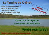 Ouverture plan d'eau 2018