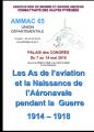 Exposition: Les as de l'aviation et naissance de l'aéronavale pendant la guerre de 1914 - 1918