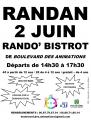 Rando' bistrot samedi 2 juin à Randan