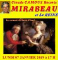 Claude Camous raconte Mirabeau et la Reine