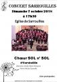 Concert de début de saison en l'église de Sarrouilles