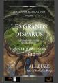 Spectacle LES GRANDS DISPARUS écrit et mis en scène par Séverine Foenix