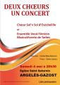 DEUX CHOEURS EN CONCERT