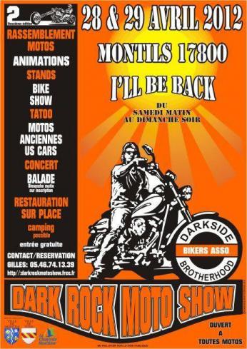 dark rock moto show 2012 a montils 