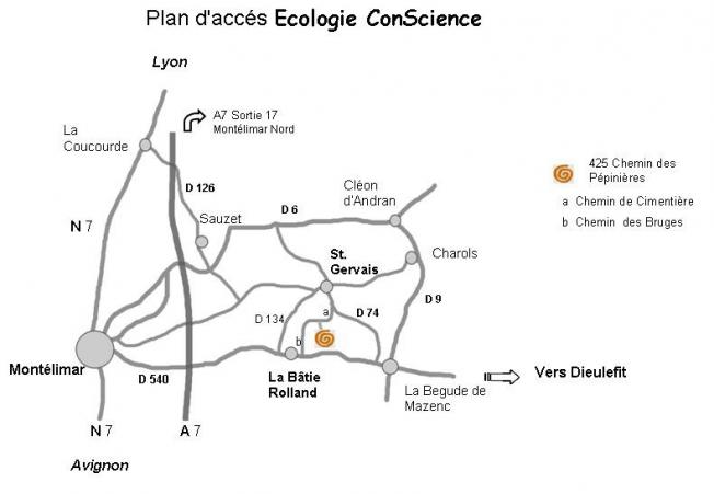 Plan d'accés