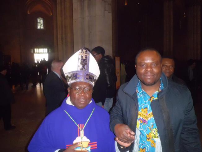 LA SUITE DE LA VISITE  MGR DE BUKAVU