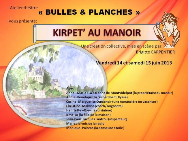 Atelier Théâtre- BULLES & PLANCHES 