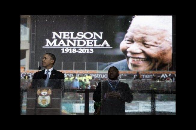 Remerciement à BARACK OBAMA  pour le Discours rendu en hommage à Nelson Mandela