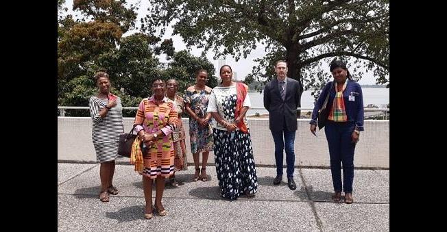 L’Association des Antillais et Guyanais de Côte d’Ivoire au consulat général – 1er mars 2021 