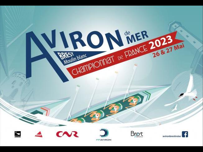 Championnat de France d'Aviron de mer, 26 et 27 mai 2023, à Brest