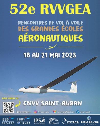 Rencontres de Vol à Voile des Grandes Ecoles Aéronautiques (RVVGEA) 2023