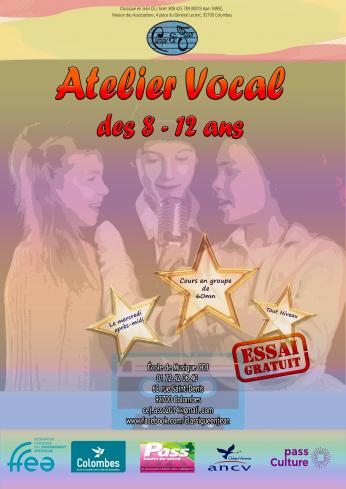 ATELIER VOCAL DES 8 -12 ANS