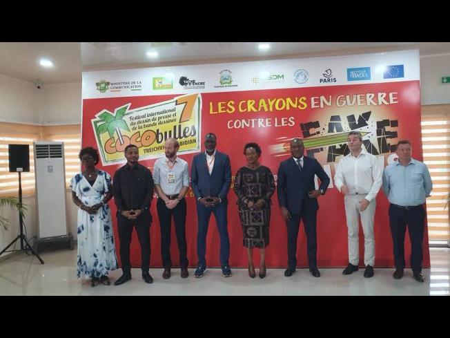 COTE D'IVOIRE: COCOBULLES Festival international du dessin de presse et de la bande dessinée 