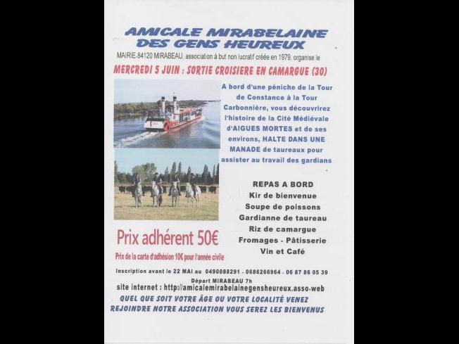 SORTIE à AIGUES MORTES - PROMENADE EN BATEAU